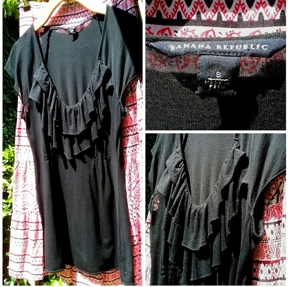 Banana Republic Feminine Ruffle Tee